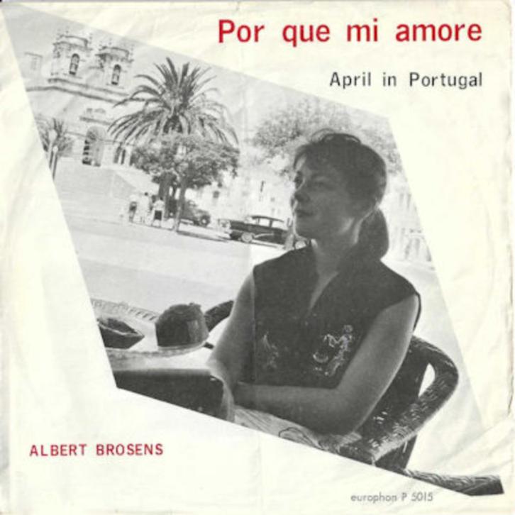 ALBERT BROSENS 1966 VRIJ UNIEKE NEDERBIET B1702, Cd's en Dvd's, Vinyl Singles, Single, Pop, 7 inch, Ophalen of Verzenden