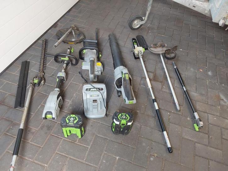 Ego Multitool Set Compleet.   Tel 0621110177., Tuin en Terras, Hand-tuingereedschap, Ophalen of Verzenden