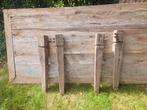 Teakhouten tafel, Ophalen, Gebruikt, Teakhout, 50 tot 100 cm