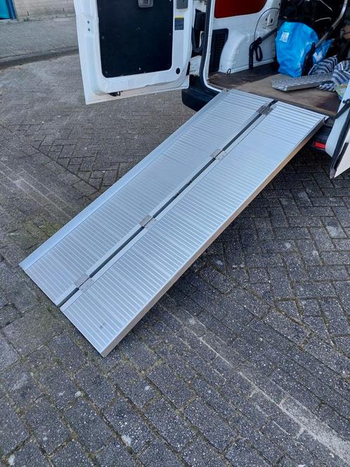 2x Oprijplaten T.K van aluminium licht gewicht nieuwstaat, Auto diversen, Aanhangwagen-onderdelen, Zo goed als nieuw, Ophalen