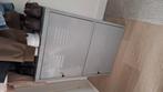 Metalen kast met 2 sleutels kleur grijs, Ophalen, Zo goed als nieuw