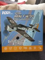 Nieuwe Mini Focke Wulf Fw190 402 mm rtf incl 2 Lipo,s, Hobby en Vrije tijd, Modelbouw | Radiografisch | Vliegtuigen, Nieuw, Elektro