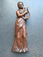 Vrouw met lier, Ophalen of Verzenden, Beeld(je)