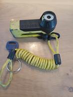 Oxford Schijfremslot met Kabel & Sleutel, Fietsen en Brommers, Ophalen, Alarm, Gebruikt, Insteekslot