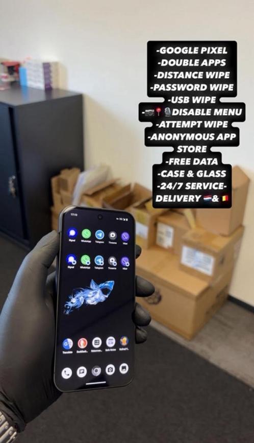 GOOGLE PIXEL - VPN - GRATIS DATA - 4X SIGNAL - SECURE📱🌎, Telecommunicatie, Mobiele telefoons | Overige merken, Nieuw, Ophalen of Verzenden
