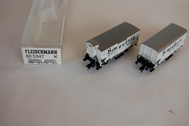 FLEISCHMANN 80 5347., Hobby en Vrije tijd, Modeltreinen | H0, Zo goed als nieuw, Wagon, Gelijkstroom, Fleischmann, Ophalen of Verzenden