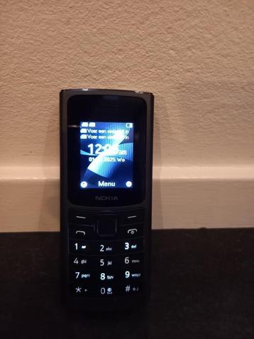 Nokia 110 - Dual Sim - 4MB - Zwart - met oplader beschikbaar voor biedingen