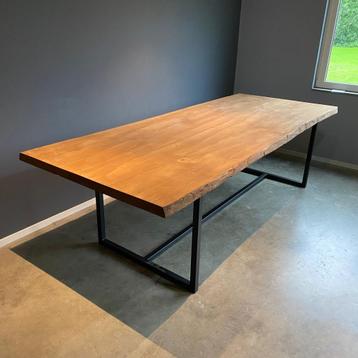Boomstam tafel - Livorno onderstel - 280x115 cm € 795,00 beschikbaar voor biedingen
