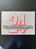 Badge Francorchamps 24 Le Mans, Ophalen of Verzenden, Auto's