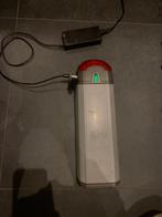 Goedwerkende fietsaccu van diverse merken met lader, Ophalen of Verzenden, Gebruikt