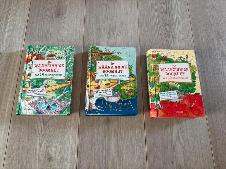 De waanzinnige boomhut deel 1, 2 en 3, Boeken, Kinderboeken | Jeugd | 10 tot 12 jaar, Gelezen, Ophalen of Verzenden