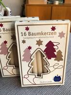 Drie vintage doosjes kerstboomkaarsjes, Ophalen of Verzenden, Zo goed als nieuw, Overige materialen, Minder dan 25 cm