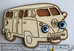Koelkast magneet souvenir greece volkswagenbusje VW busje, Ophalen of Verzenden