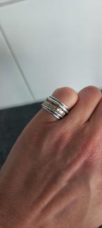 JÉH JEWELS Ring zilver + Goldfilled Creatief maat 55, 20 of groter, Ophalen of Verzenden, Zo goed als nieuw, Dame
