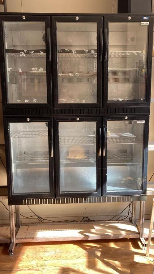 3x Promoline Backbar 3-deurs Koelingen, Zakelijke goederen, Horeca | Keukenapparatuur, Koelen en Vriezen, Gebruikt, Ophalen