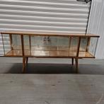 Retro Vitrinekast jaren '60 met spiegel, Huis en Inrichting, Gebruikt, Ntp, Ntp, Ophalen