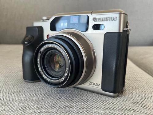 Fuji GA645ZI Professional, titanium, Audio, Tv en Foto, Fotocamera's Analoog, Zo goed als nieuw, Spiegelreflex, Fuji, Ophalen