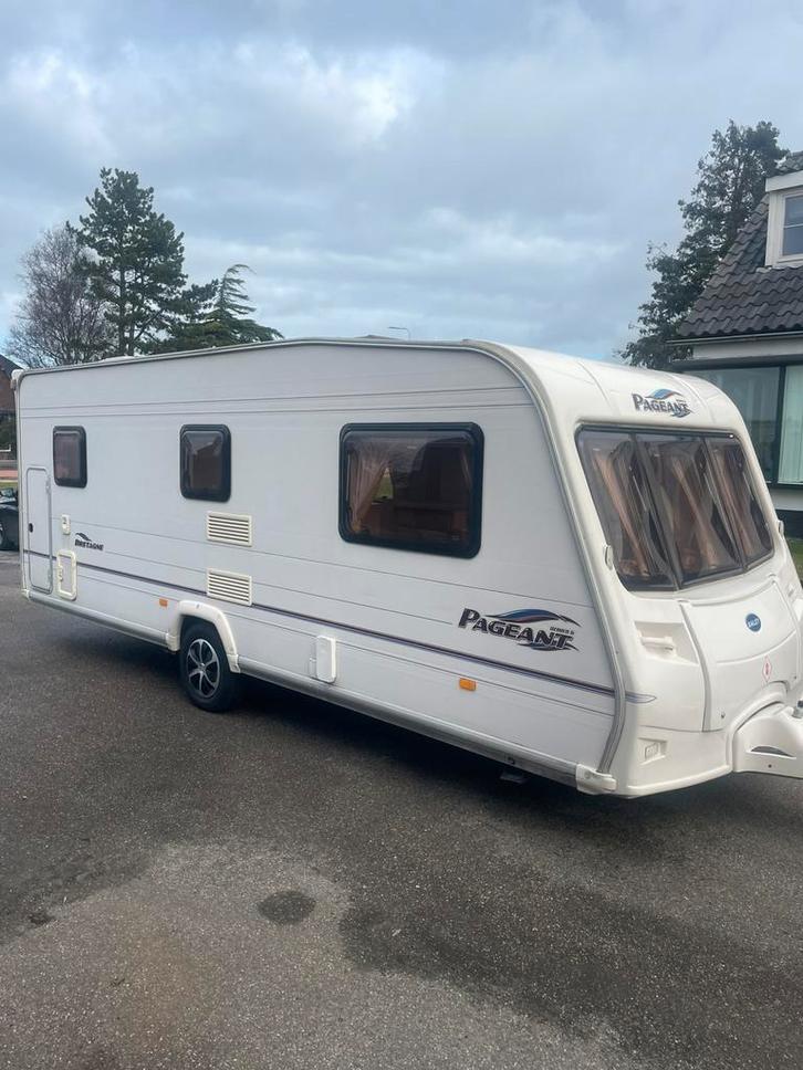 Bailey Pageant  2008 6 pers met stapelbedden en voortent, Caravans en Kamperen, Caravans, Bedrijf, tot en met 6, 1250 - 1500 kg