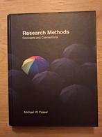 Research Methods: Concepts and Connections. Passer, Ophalen of Verzenden, Zo goed als nieuw, WO