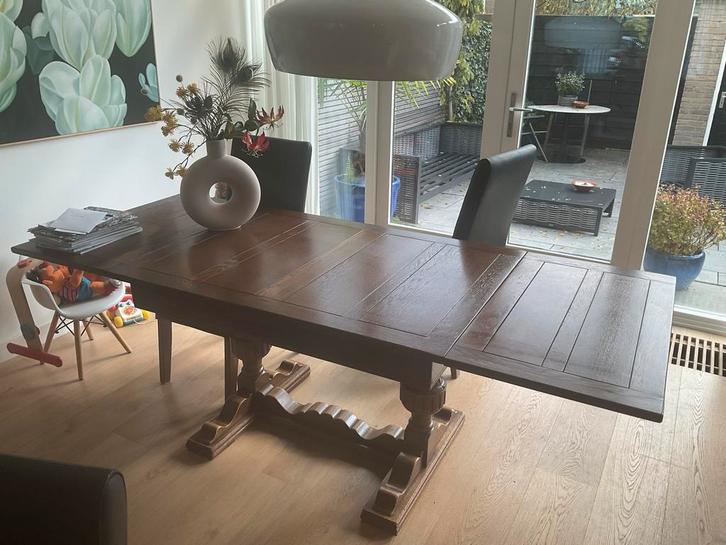 Antieke Engelse Kloostertafel, Antiek en Kunst, Antiek | Meubels | Tafels, Ophalen of Verzenden