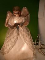 Vintage Kerst Engel met licht., Ophalen of Verzenden