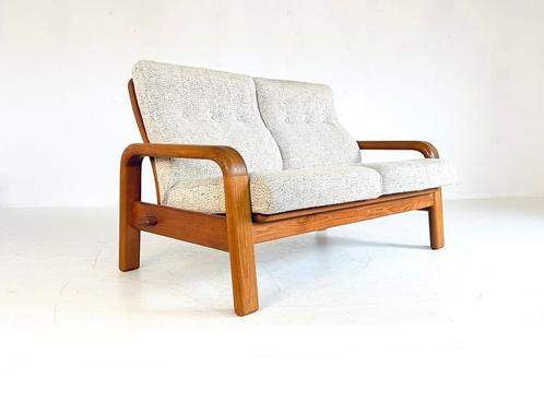 Vintage Deense 2-zits bank HS Design ‘70, Huis en Inrichting, Banken | Sofa's en Chaises Longues, Zo goed als nieuw, Tweepersoons