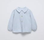 Nieuw! Blouse overhemd Zara / licht blauw / kraag / elastiek, Jongetje of Meisje, Nieuw, Ophalen of Verzenden, Zara