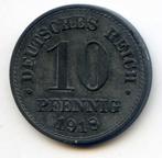 Duitsland 10 Pfennig 1918 Mooi exemplaar, Ophalen of Verzenden, Duitsland