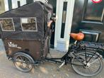 Elektrische Keiler Vittori bakfiets met huif, Gebruikt, 50 km per accu of meer, 55 tot 59 cm, Ophalen