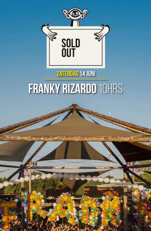 Franky Rizardo 10hours thuishaven, Tickets en Kaartjes, Evenementen en Festivals