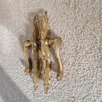 Koperen deurkruk set - Gebruikt, Ophalen of Verzenden, Gebruikt, Koper of Messing, Klink of Kruk