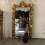 Barok spiegel - houten lijst -215 x 120 cm - goud -TTM Wonen, TTM Wonen, Meubels – (Perzische) Tapijten en Woonaccessoires, 200 cm of meer