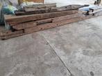 azobe balken gebruikt geleefd hout 3,90 meter lang, Doe-het-zelf en Verbouw, Hout en Planken, Ophalen, Gebruikt, Balk, Overige houtsoorten