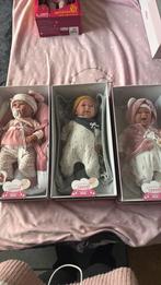 3 verschillende poppen van Llorens prijs per stuk, Ophalen, Nieuw, Pop