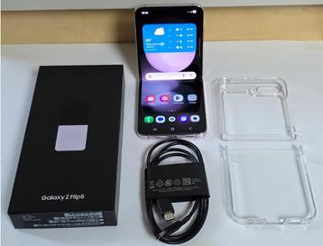 Samsung Galaxy Z Flip 5 256GB +garantie +hoes beschikbaar voor biedingen