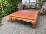 Opium teak salon tafel, Huis en Inrichting, Ophalen, Gebruikt