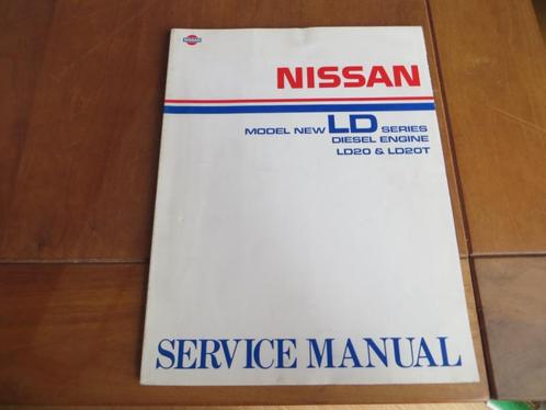 werkplaatsboek Nissan dieselmotor LD20, LD20T 1983, Auto diversen, Handleidingen en Instructieboekjes, Ophalen of Verzenden