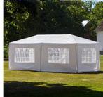 Party tent 3x6 WIT - 1 keer gebruikt, Tuin en Terras, Partytenten, 5 tot 8 meter, Opvouwbaar, Ophalen of Verzenden, Zo goed als nieuw