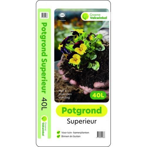 UGV Potgrond universeel of superieur 40L, Tuin en Terras, Aarde en Mest, Potgrond, Ophalen
