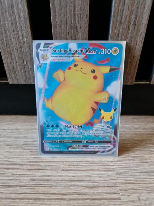 Surfing Pikachu Vmax 009/025 Pokemon McDonald's25th annivers, Hobby en Vrije tijd, Verzamelkaartspellen | Pokémon, Zo goed als nieuw