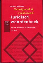 Fockema Andreae's juridisch woordenboek, Ophalen of Verzenden, Zo goed als nieuw, Overige uitgevers
