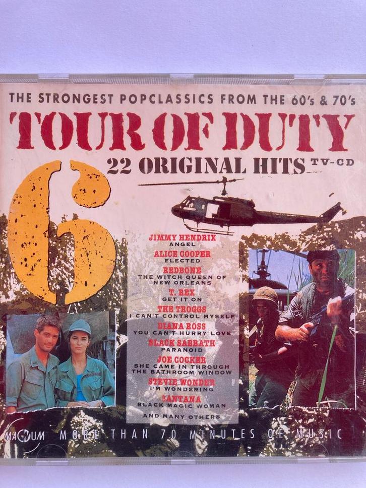 Tour of Duty - 22 Original Hits CD, Cd's en Dvd's, Cd's | Verzamelalbums, Gebruikt, Pop, Ophalen of Verzenden