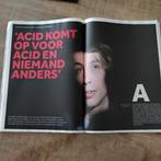Influencer Acid - Artikel Knipsel -  8 pagina's, Ophalen of Verzenden, 1980 tot heden, Knipsel(s)