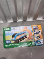 BRIO World Treintje van Hout - Record & Play Engine, Ophalen of Verzenden, Nieuw, Jongen of Meisje
