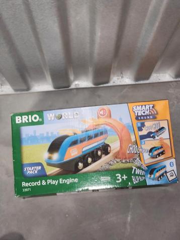BRIO World Treintje van Hout - Record & Play Engine beschikbaar voor biedingen