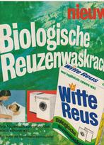 retro reclame 1969 Witte Reus wasmiddel reuzenwaskracht, Verzenden, Overige typen