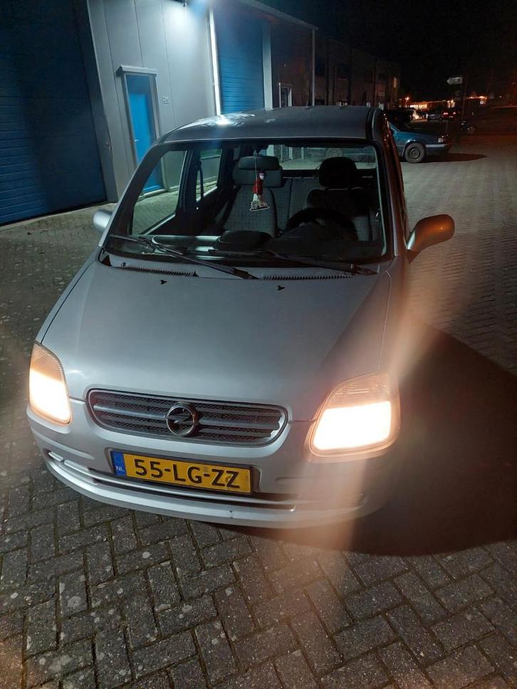 Opel Agila 1.2 I 16V 2002 Grijs, Auto's, Opel, Particulier, Agila, Benzine, D, Hatchback, Handgeschakeld, Origineel Nederlands