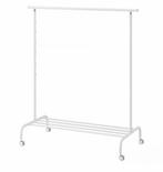 Ikea Rigga Kleding Rek 3x, Ophalen of Verzenden, Met wielen, Zo goed als nieuw