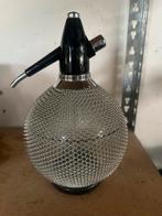 Vintage Sifonfles met Metalen Gaas, Antiek en Kunst, Ophalen of Verzenden
