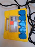 camping stroomunit met 5 stopcontacten en CEE, Ophalen, Zo goed als nieuw